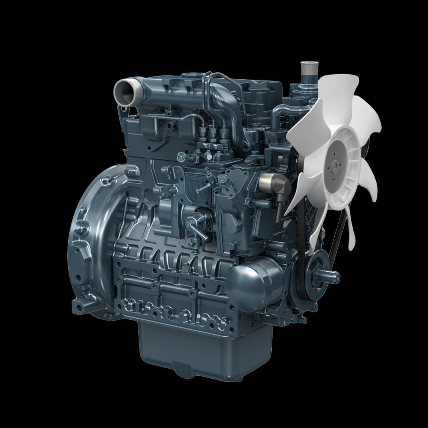 Дизельный двигатель Kubota D1703-M-DI-E4B