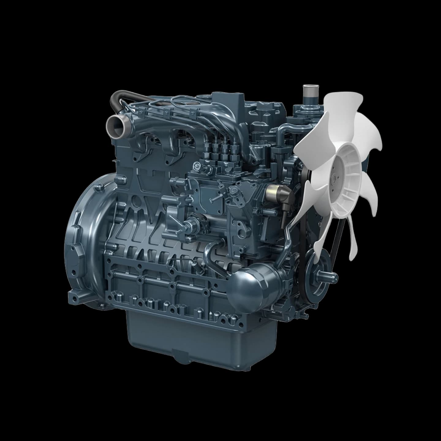 Дизельный двигатель Kubota V2403