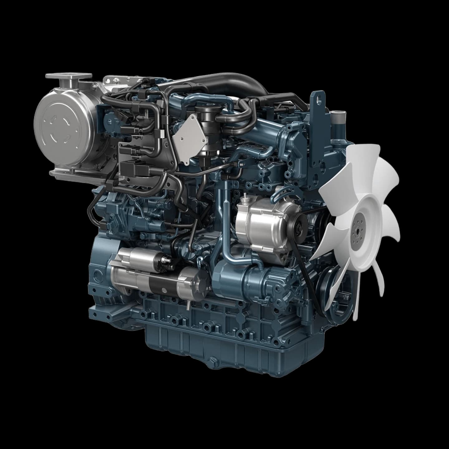 Дизельный двигатель Kubota V3307