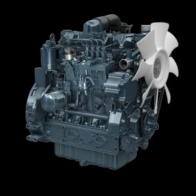 Дизельный двигатель Kubota V3800DI-T-E2B — фото 1