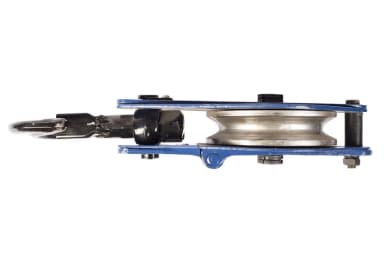 Блок монтажный однорольный с  крюком TOR 3,2 т с откидной щекой — фото 2